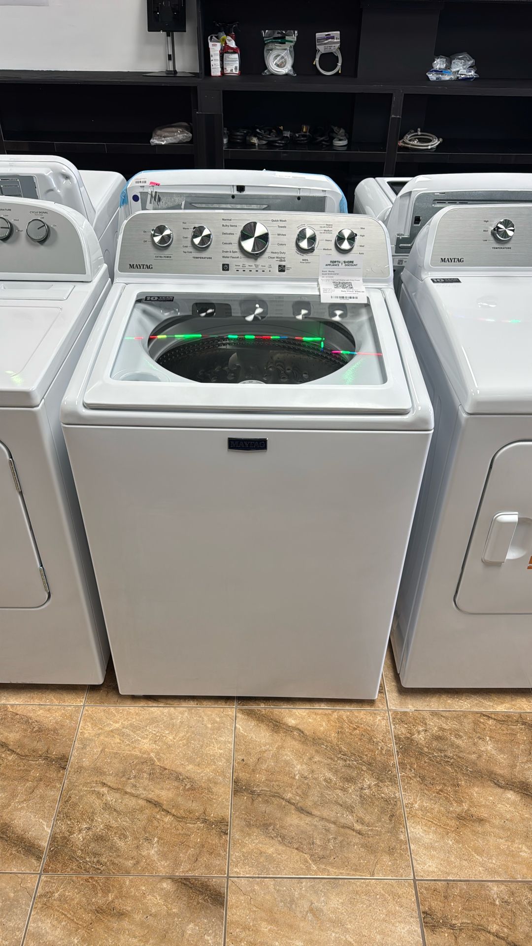 Maytag top Loader Washing Machine Open box