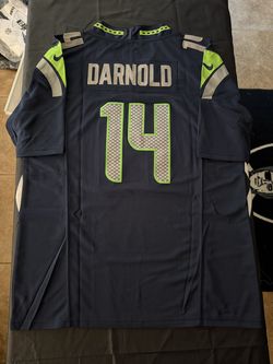 SEATTLE SEAHAWKS SAM DARNOLD STITCHED JERSEY