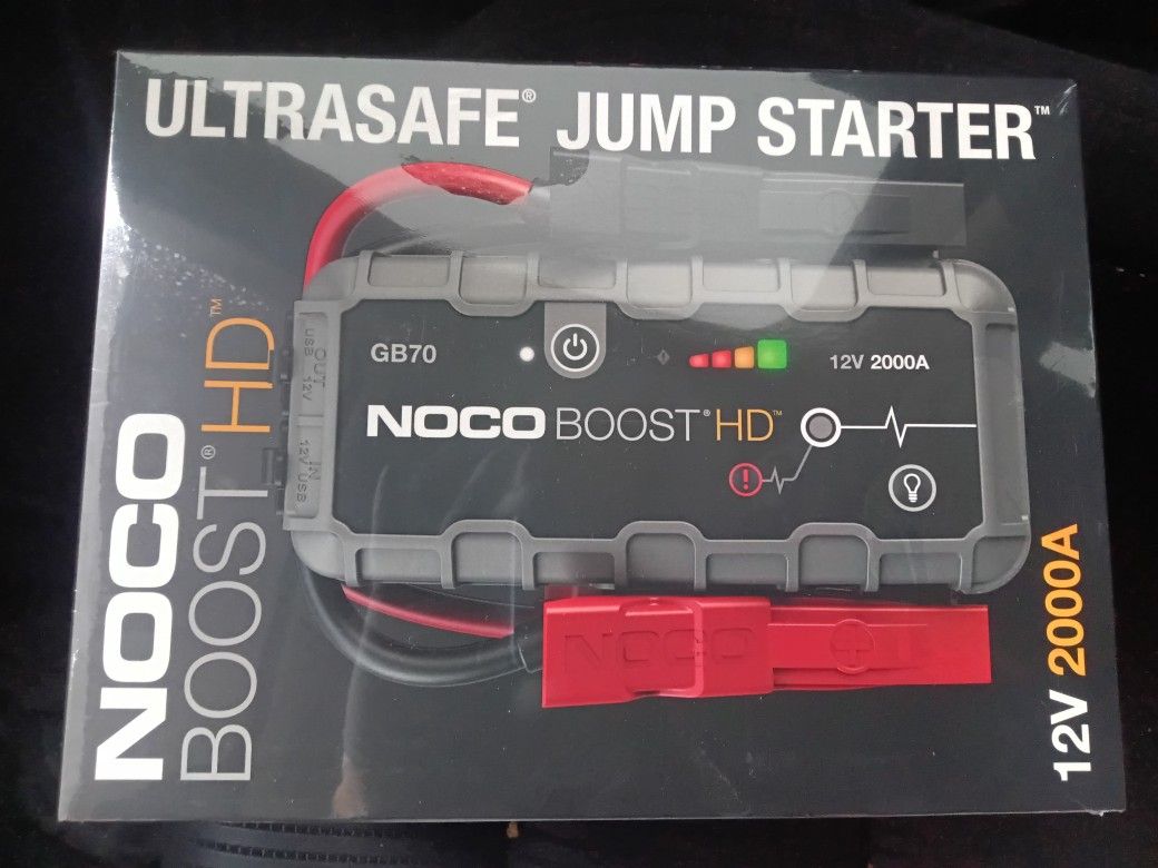 New Noco Gb70 2000amp Jump Starter 