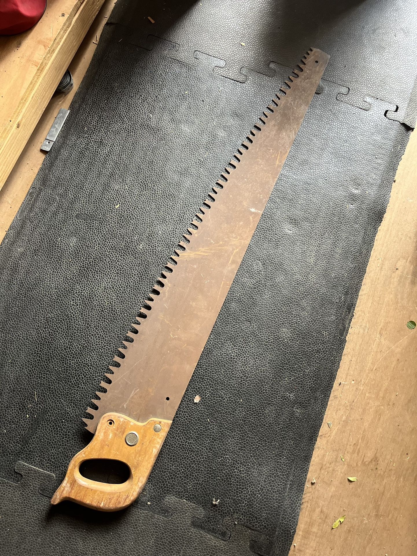 Vintage Cross Cut Saw