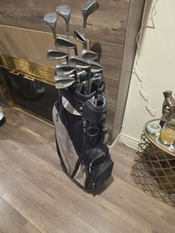 MEN'S COMPLETE GOLF CLUBS SET WITH BAG (12 CLUBS)