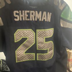Richard Sherman Seahawks jersey 