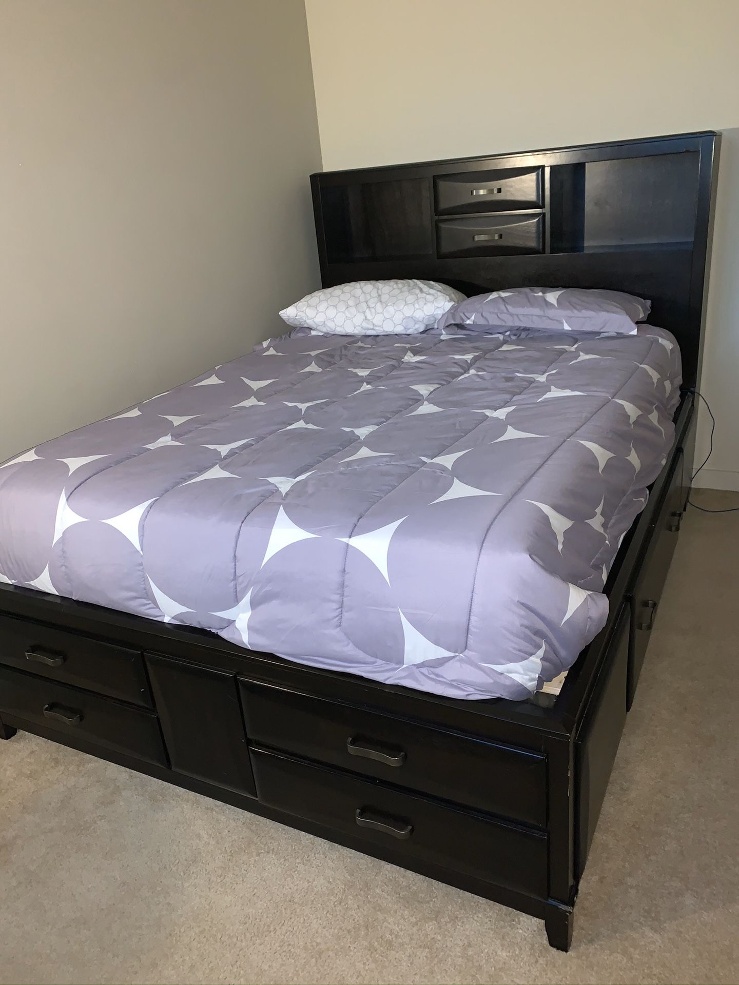 Ashley Furniture Queen bed AND mattress