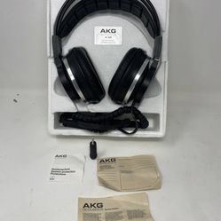AKG K340 Heavy Bass Edition Headphone **Used 1 Time Rare