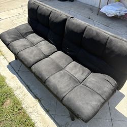 Valvet Black Futon FREE