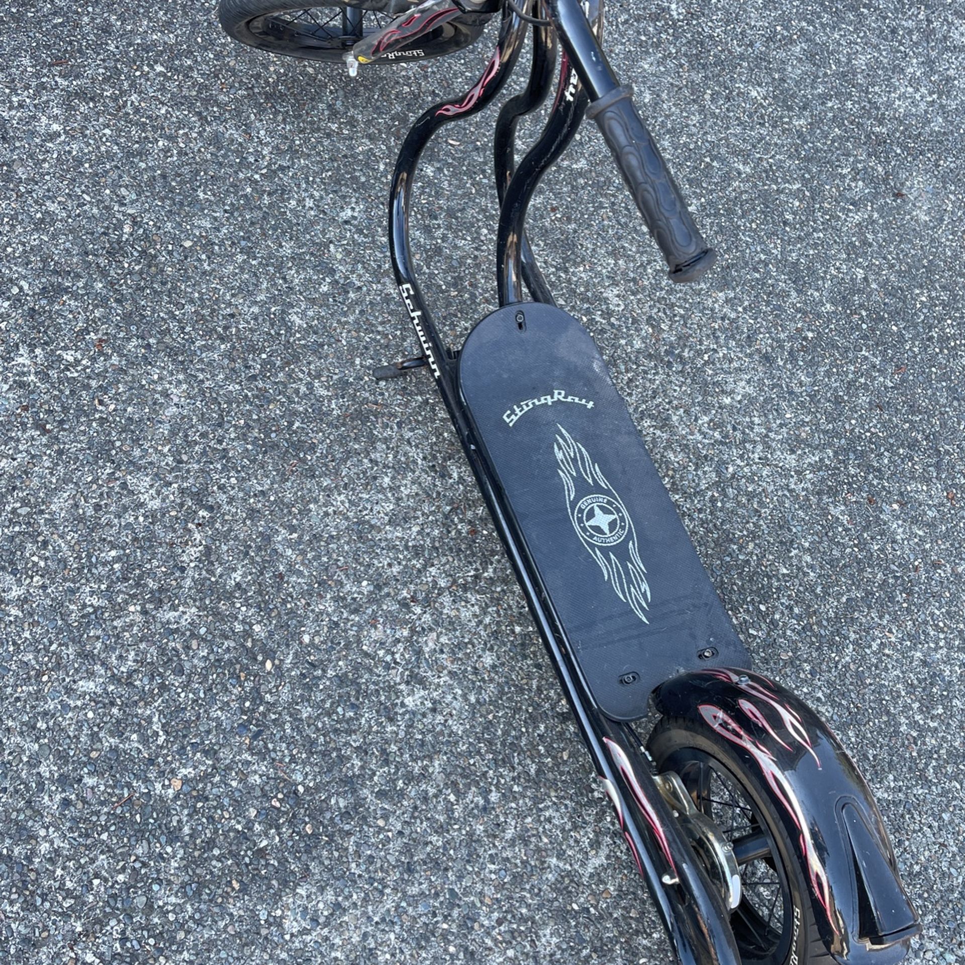 Vintage Red/black Chrome Schwinn