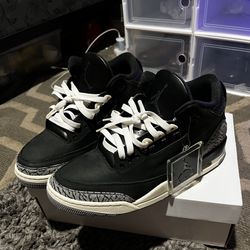 Jordan 3 Off Noir Unisex Men Size 9 Women Size 10.5/11