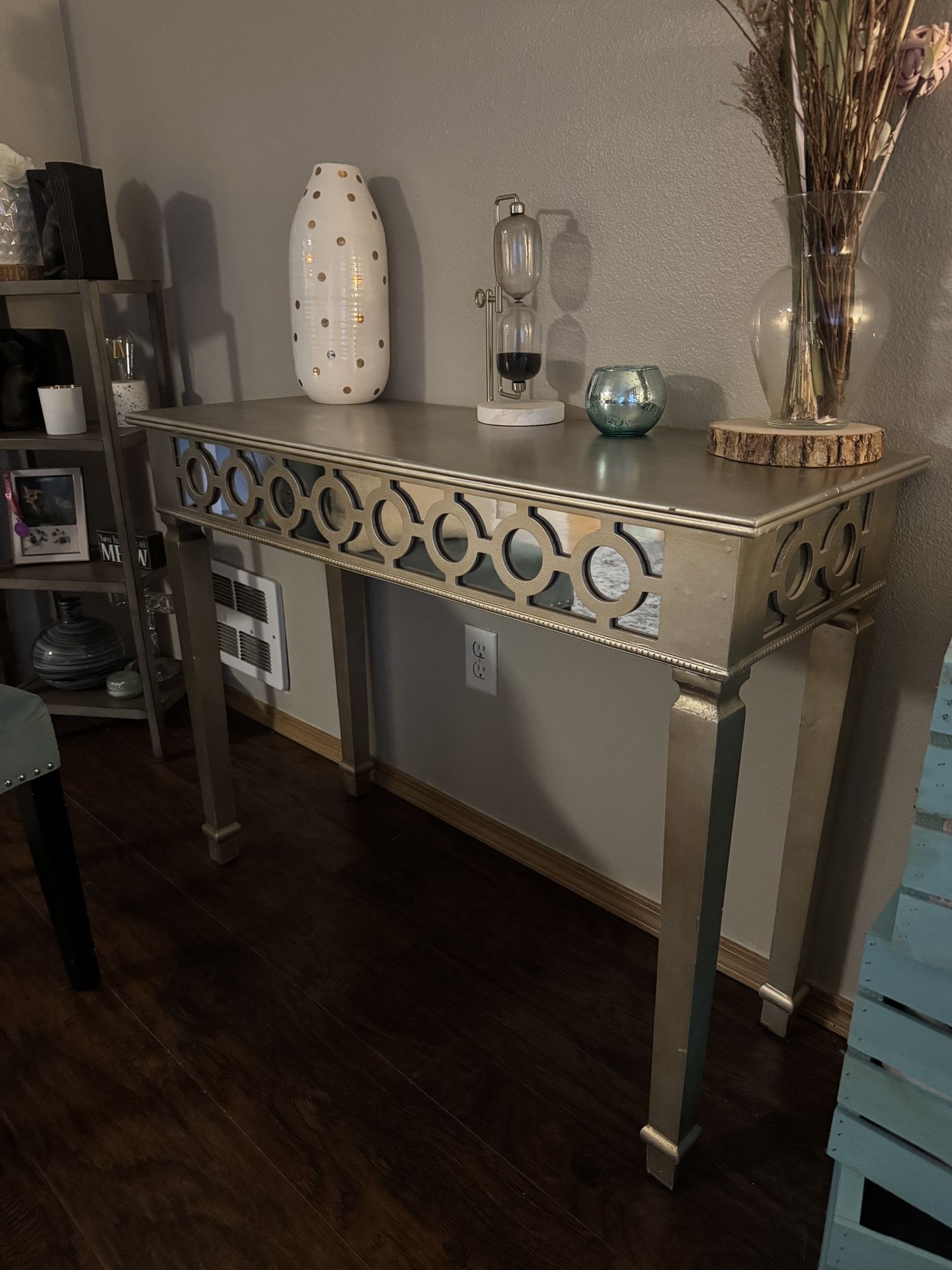 Console Table (Silver)