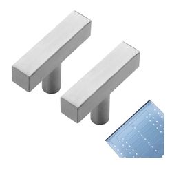 29 Pcs Brushed Nickel Square T Knobs Single Hole Cabinet knobs handles and Pulls
#15A193289