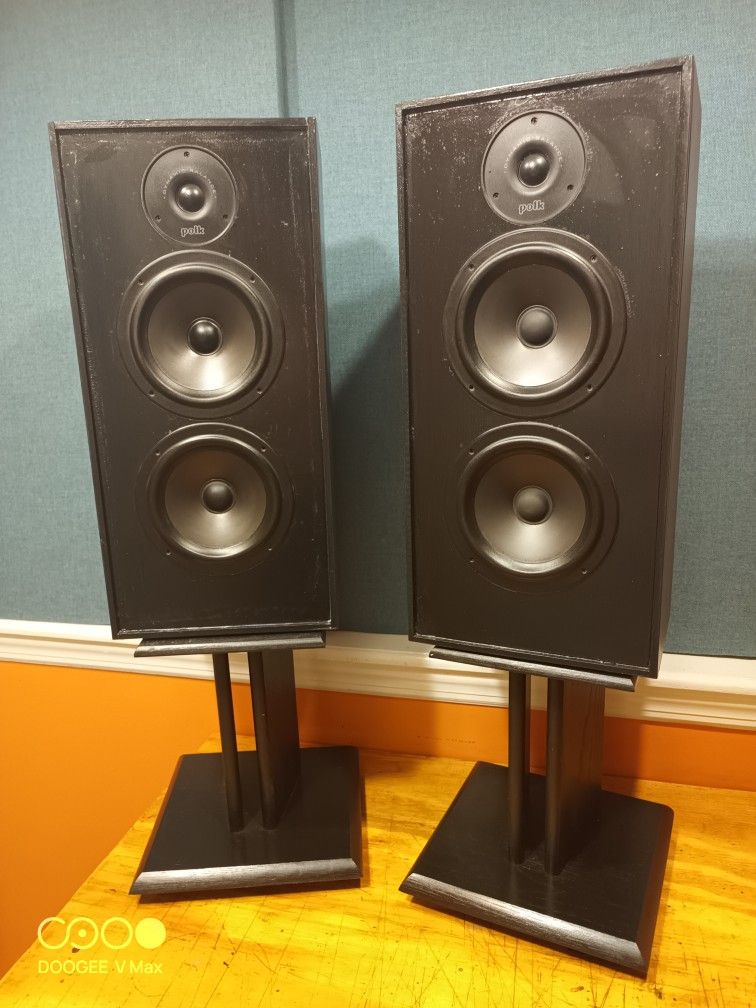 Polk Audio S6 Monitors Exellent Working Condition