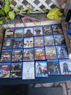 All this are my best better Amazing Games New Some Sealed. But $20! Per 1. 2 for $40! 3 for $60! 6 Games for $100! Free delivery. Works on PS4 PS5 Pla