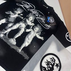 hellstar and godspeed shirts