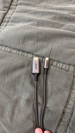 Acer HMDI to usbc (most phone chargers)