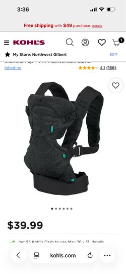 Infantino Flip™ 4-In-1 Convertible Carrier