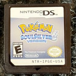 Nintendo DS Pokémon SoulSilver Version Authentic Cartridge Only 