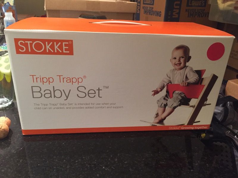 Stokke tripp trapp baby set, red