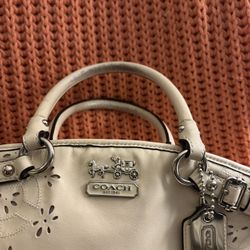 Coach Madison handbag Cream