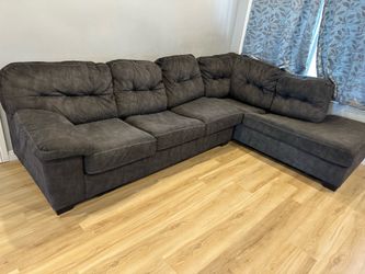 Gray Sectional couch