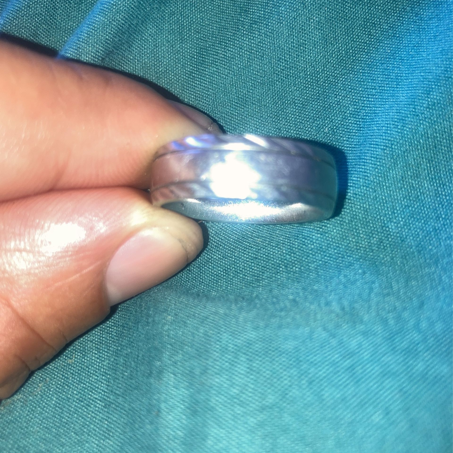 Stainless Steel Men’s Wedding Band