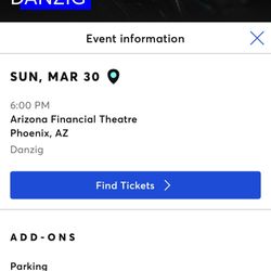 Danzig Concert Tickets