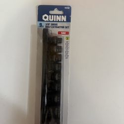 Quinn 3/8 Bolt Extractor Set 9 Pcs