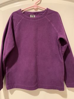 REI Fleece Top Crew Neck Kids Sz Xs (6/7)