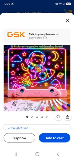 NIB LED DRAWING BOARD