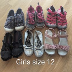Girls Size 12 Shoes