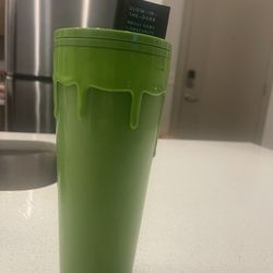 Green Slime Starbucks Tumbler 