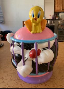 $90, Sylvester and Tweedy Cookie Jar