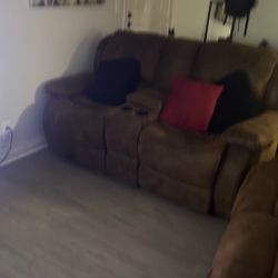 2 Pc Couch For Sale Like New All Four Seats Recline