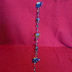 Colorful Prosperity Tota Hand Painted Elephant Wall Hanging 