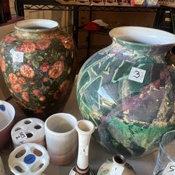 2 Vintage Vases For Sale Saturday Only 7/27/24