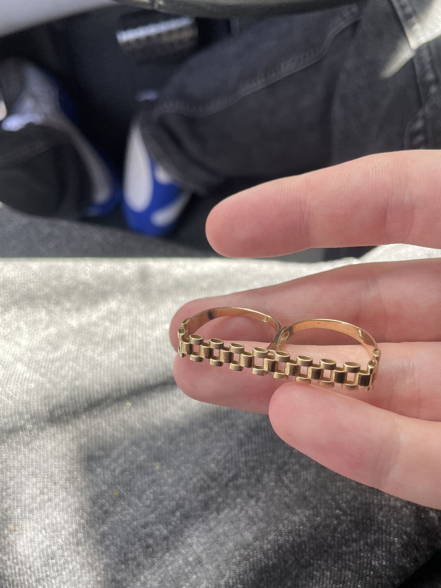 10k Gold Double Ring