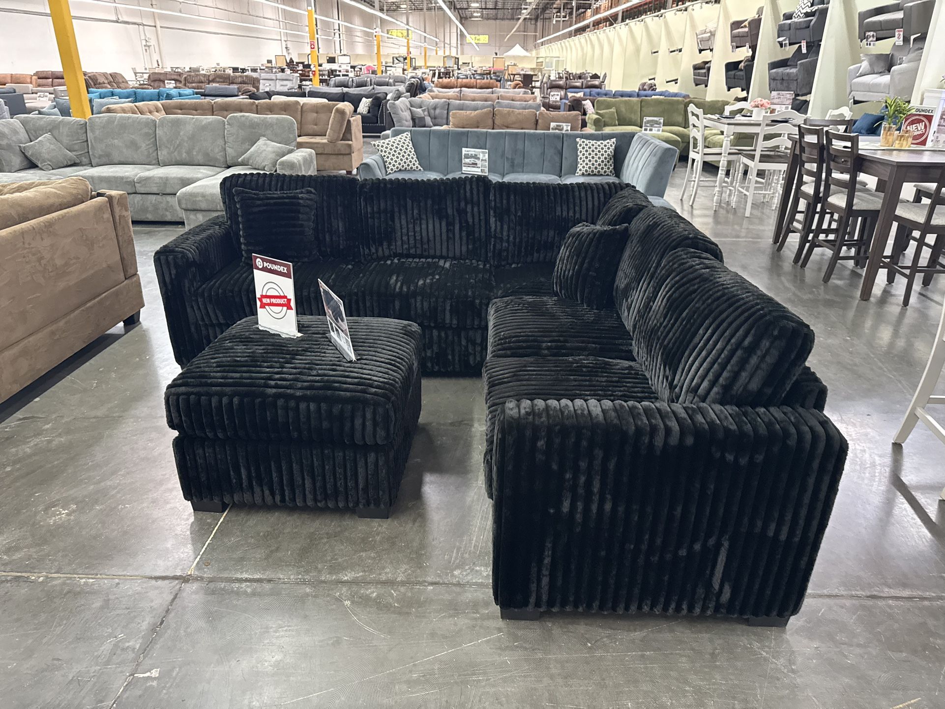 Black Sectional