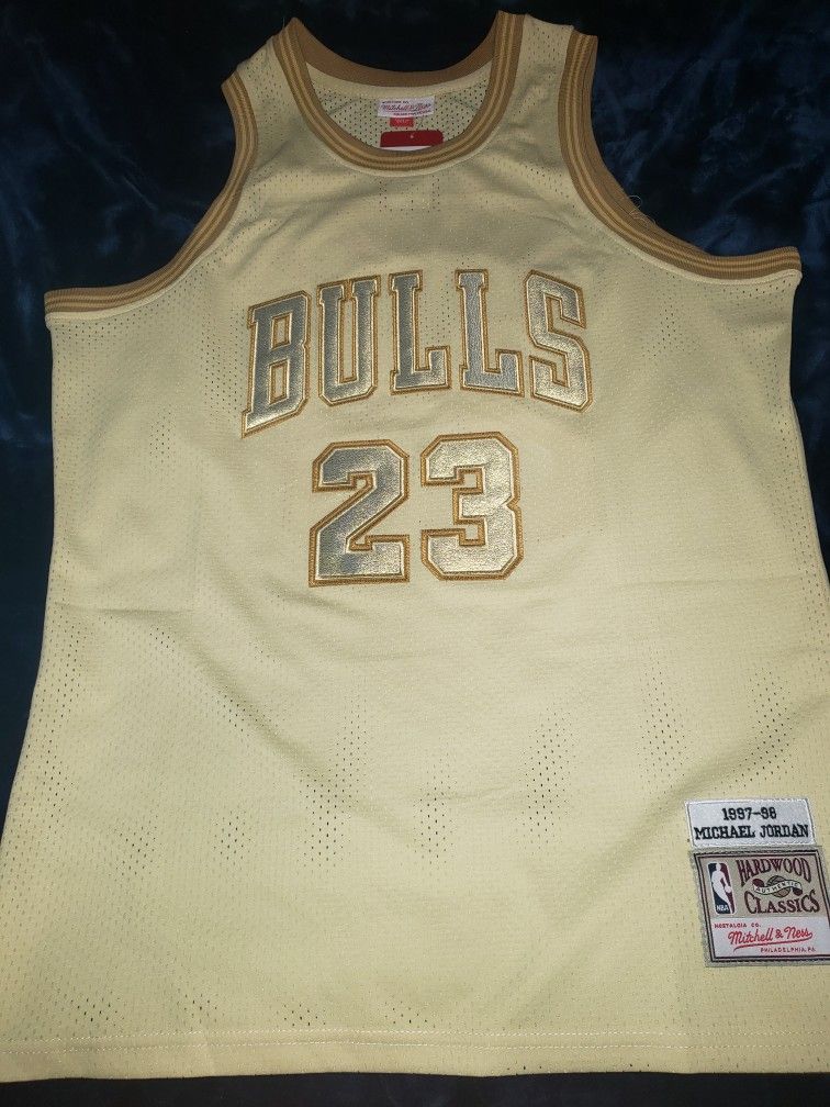 Jordan Bulls GOLD EDITION Mens Jersey,All Products : American Fashion Style Bags On Sale