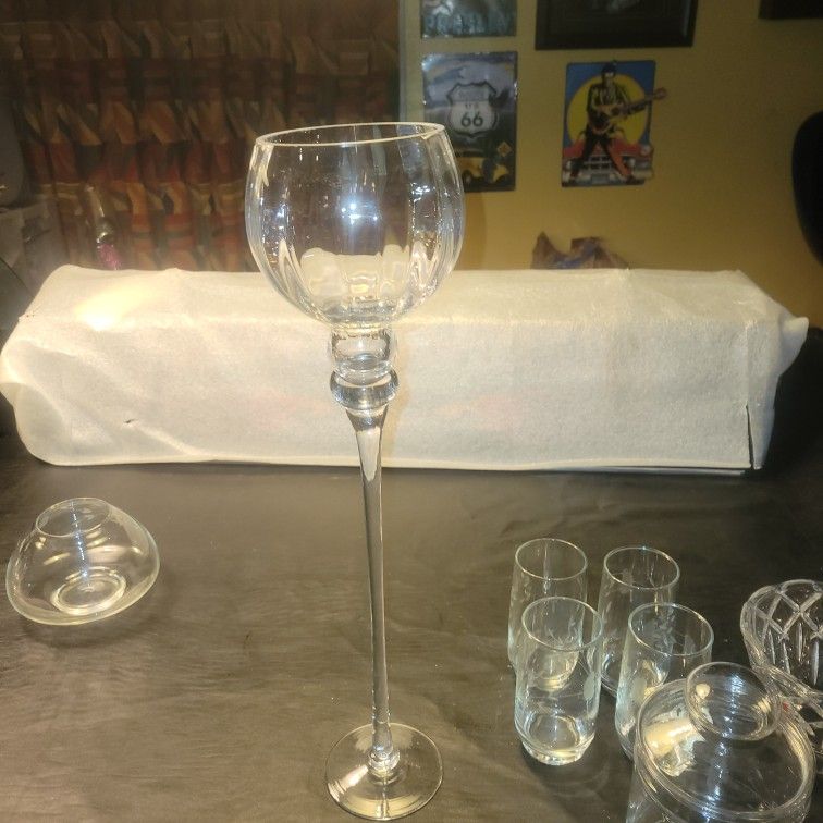 20 in. high candle holder