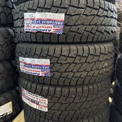 📲💯265/70/16 Vendo Set De Llantas Nuevas America At 