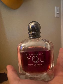 Armani stronger with you powerfully
