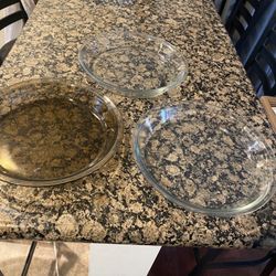 Glass Pie Pans