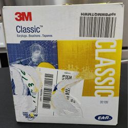 3M E-A-R Classic Earplugs
