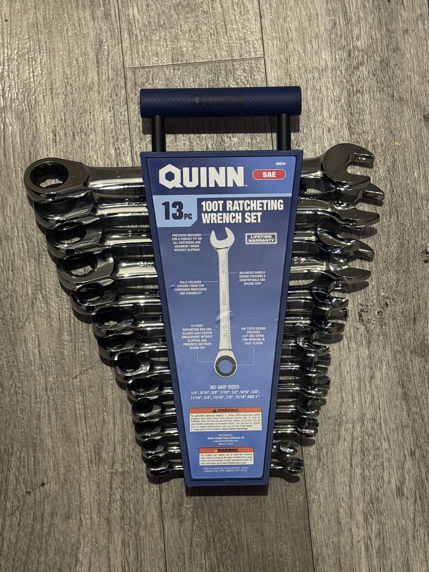 New Quinn 13 Piece Wrench Set