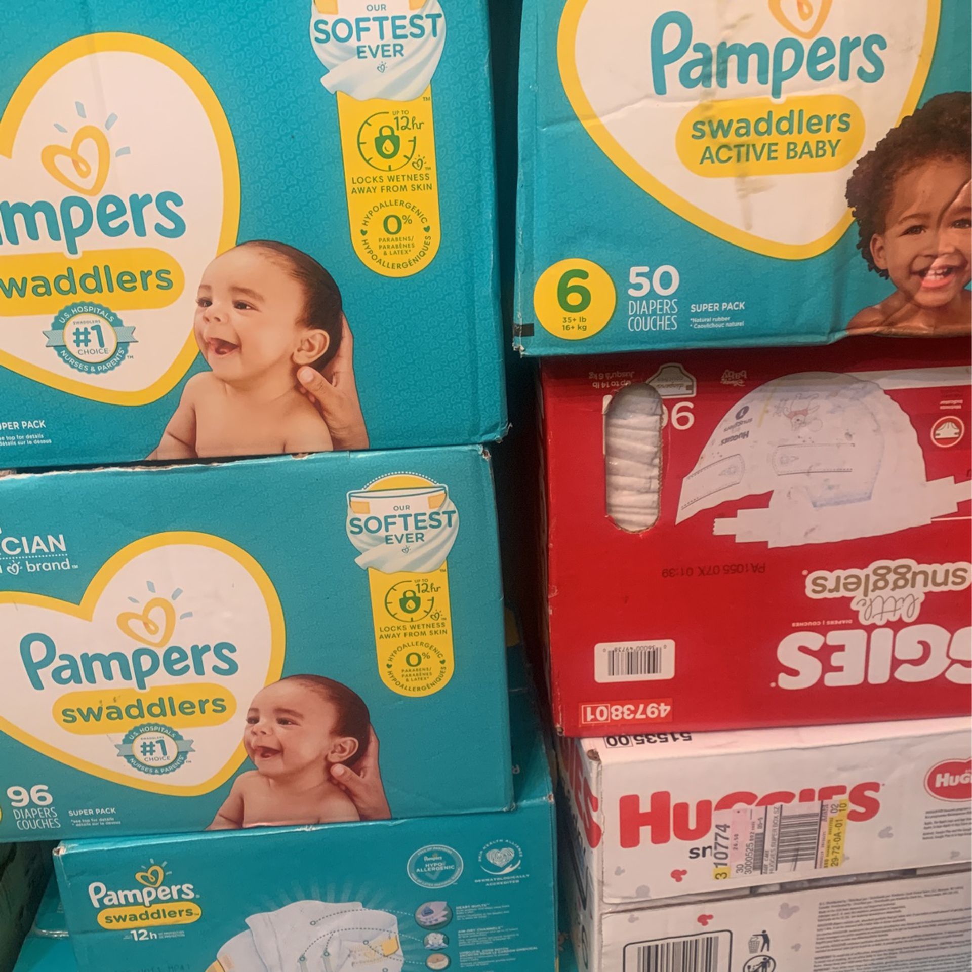 Pampers And Huggies