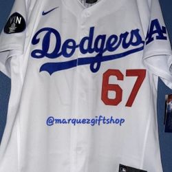 Men's Vin Scully Dodgers Jerseys (Small, Large)
