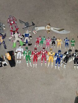 Power Rangers toy Lot