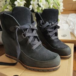 Ugg Ankle Wedge Waterproof Boots
