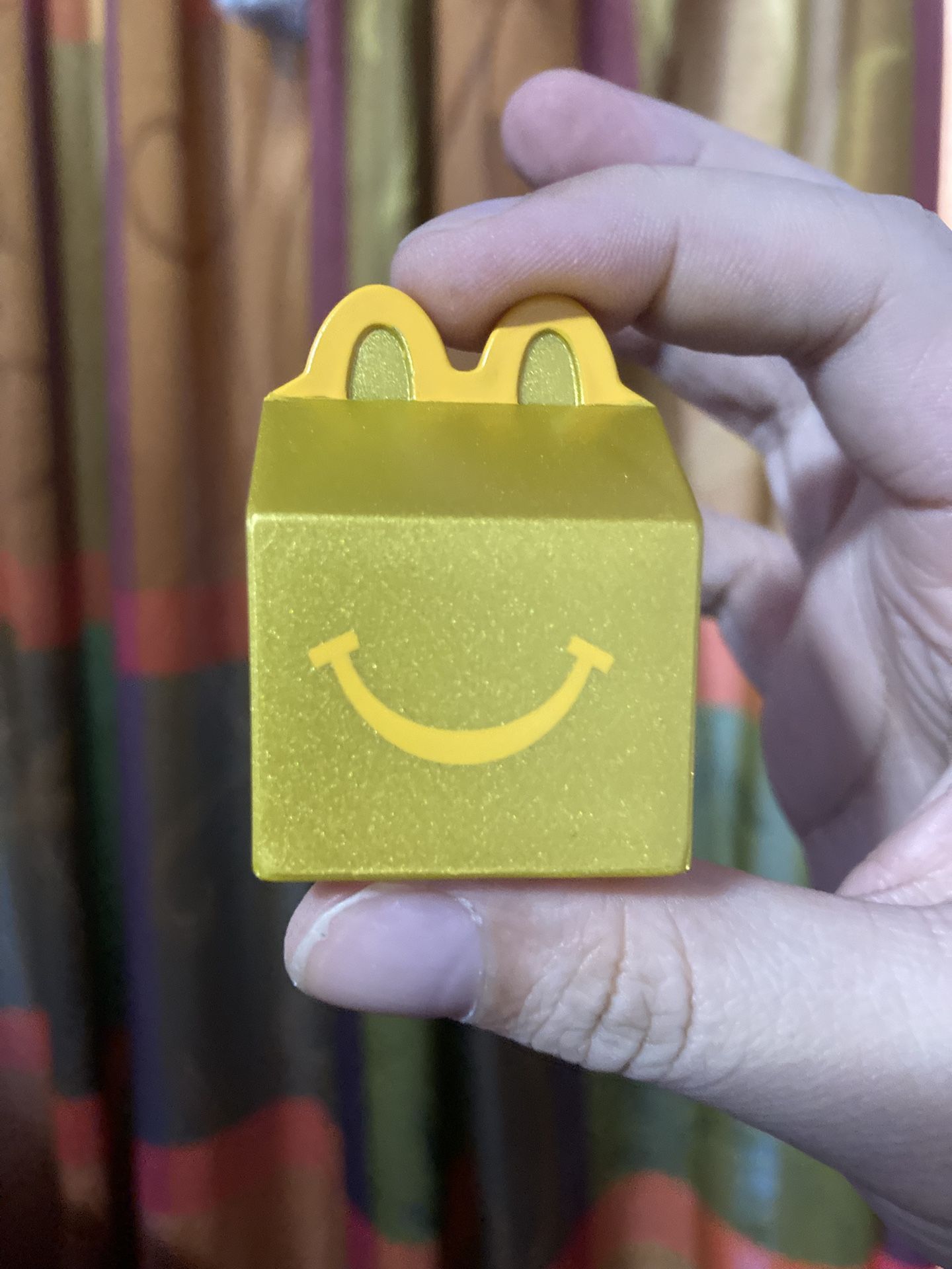 Lil’ McDonald’s Gold Happy Meal Toy