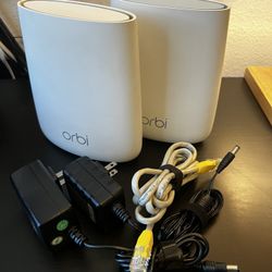 Netgear Orbi Mesh Router (set of 2)
