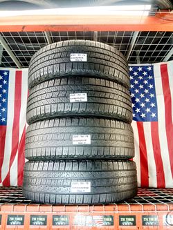 ✅ 4 USED TIRES 285/70R17 GOODYEAR WRANGLER WORKHORSE 285 70 17