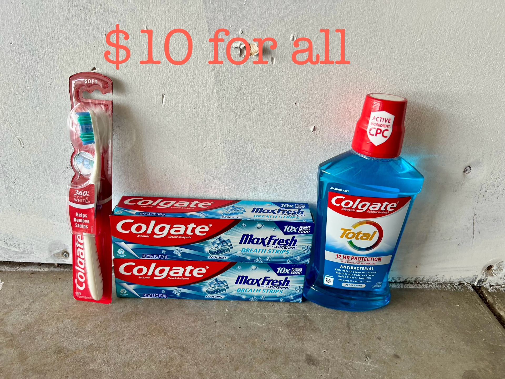 Colgate $10 For All Price Firm 